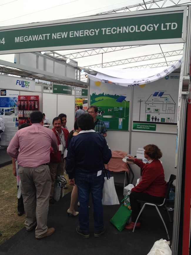 MNE attended Solar PV Application Expo in Peru