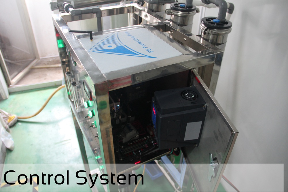 Control System -- solar powered water purification system