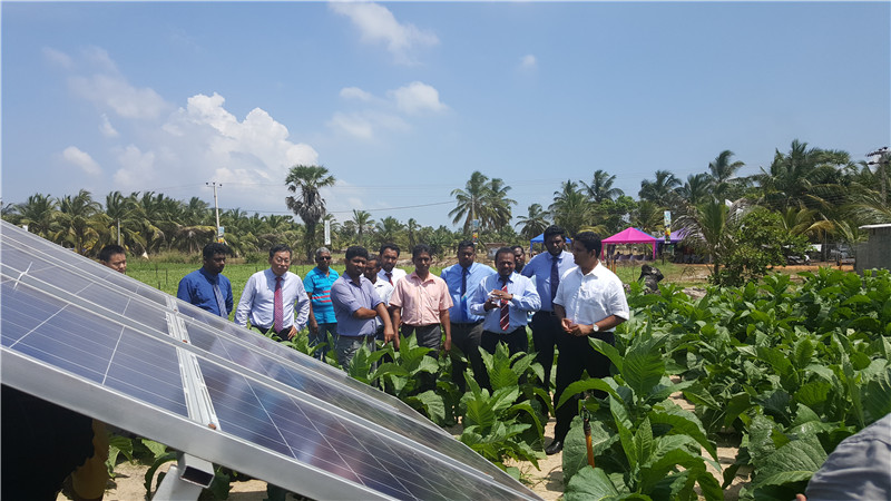 The minister of Sri Lank Agricultural Ministry met MNE delegation group