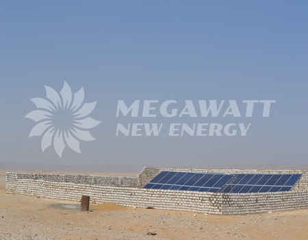 Solar powered desertification control